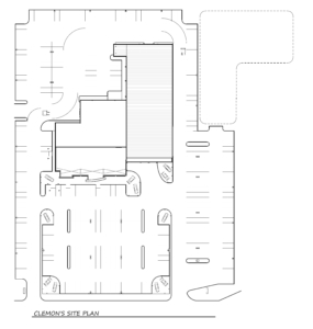 Clemons Dealership Site Plan