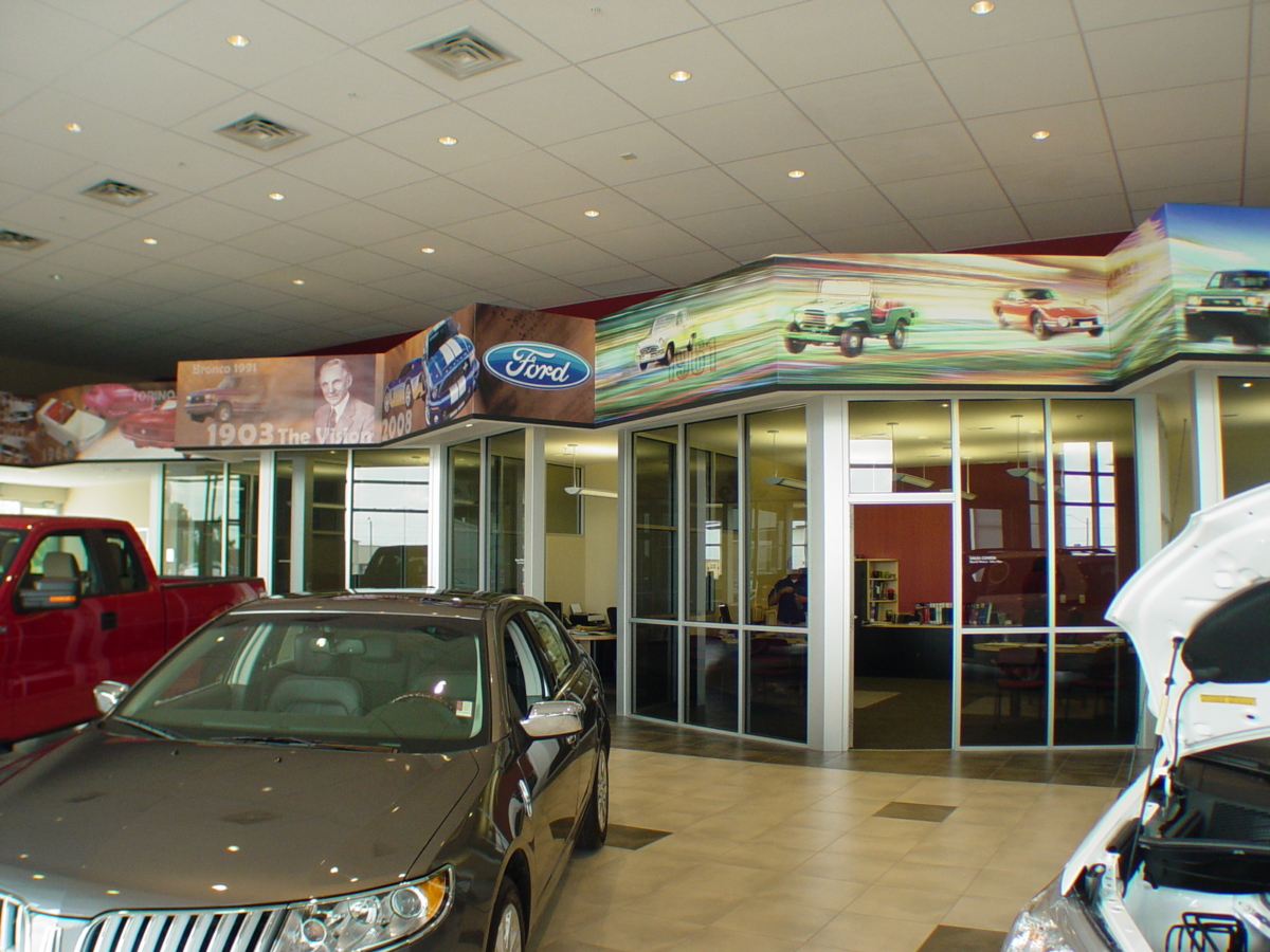 Clemons Dealership Showroom Curtis Architecture