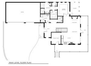 Kiner Main Level Floor Plan