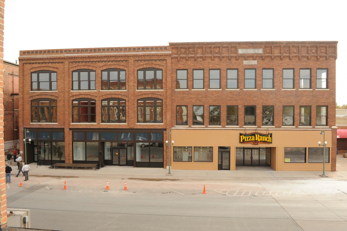 Trolley Place New Facade Curtis Architecture