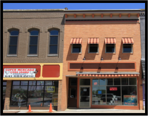 Transom Windows over Storefront